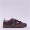 Victoria Smash Suede Gumsole Trainer - Bordo